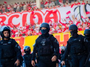 PM mobiliza cerca de 180 policiais para partida entre CRB e Vitória