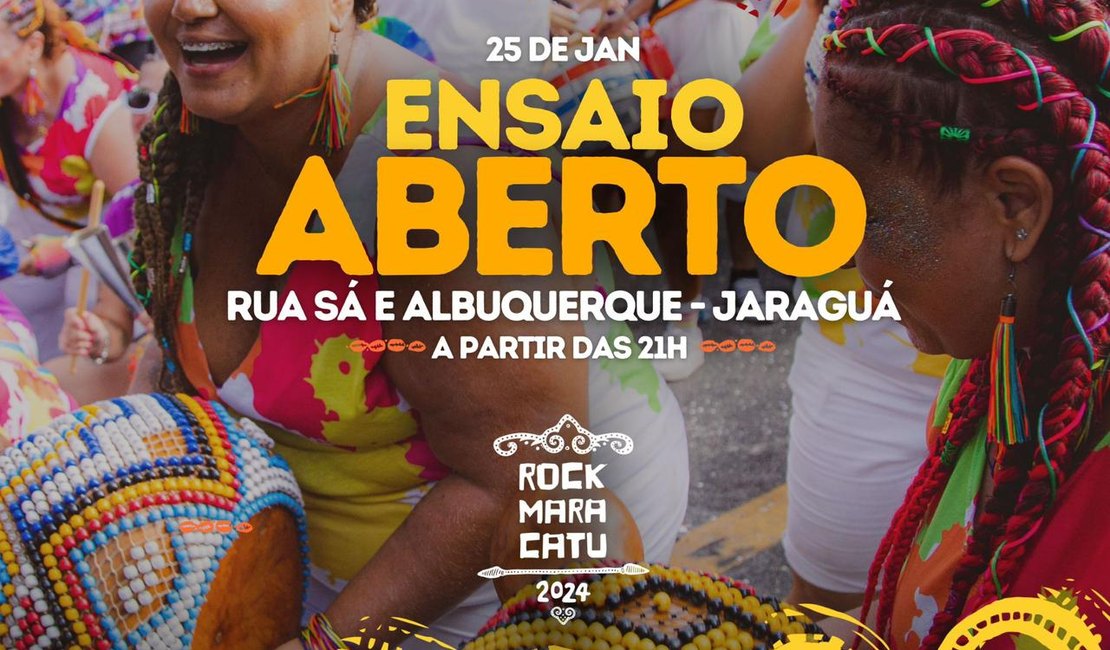 Coletivo Rock Maracatu promove ensaio aberto em preparação para as prévias carnavalescas