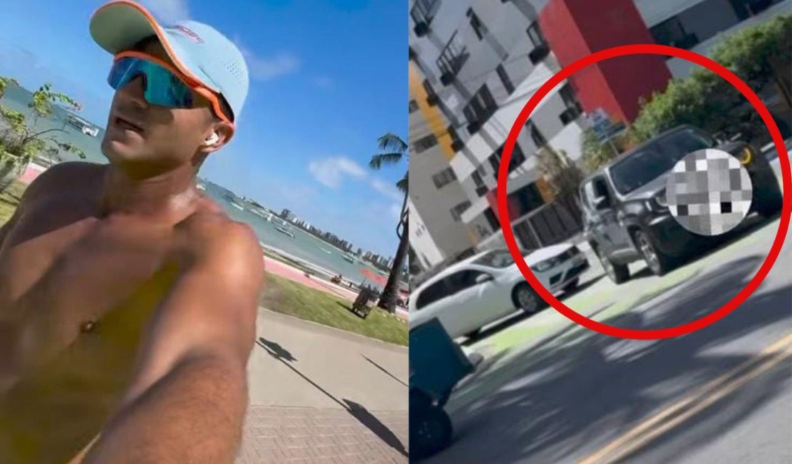 Maratonista alagoano denuncia perseguição e assédio durante treino na orla de Maceió