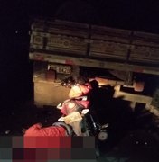 Idoso morre após colidir em traseira de caminhão, em Taquarana