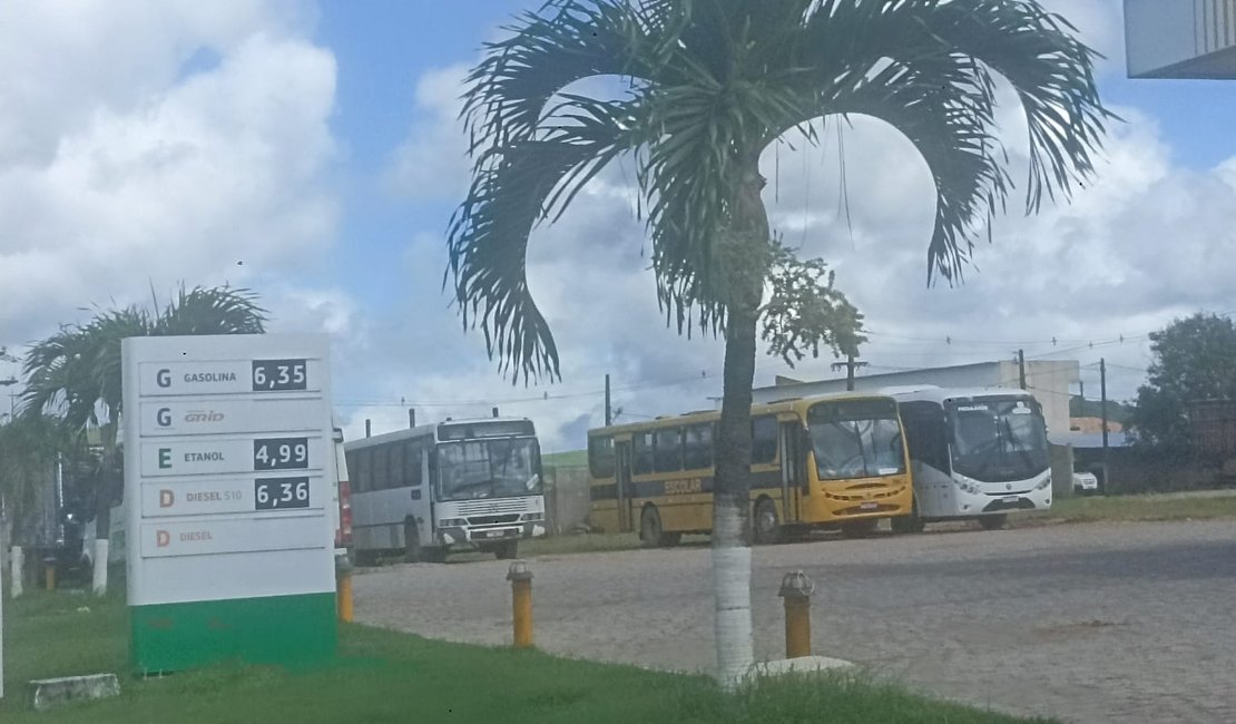 Preço do litro da gasolina comum sobe para até R$ 6,35 em Porto Calvo