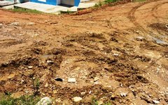 Buracos e lama atormentam moradores do Zélia Barbosa