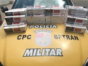 Sujeito é preso por contrabando no conjunto Cleto Marques Luz