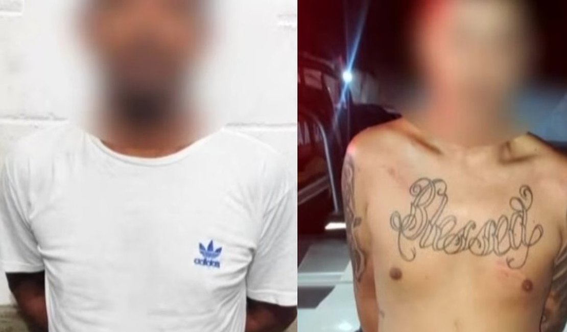 Suspeitos de integrar facção criminosa são presos com drogas em Maceió