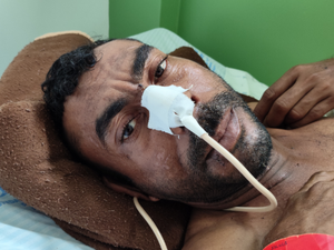 Hospital de Emergência do Agreste apela para localizar familiares de paciente que sofreu acidente