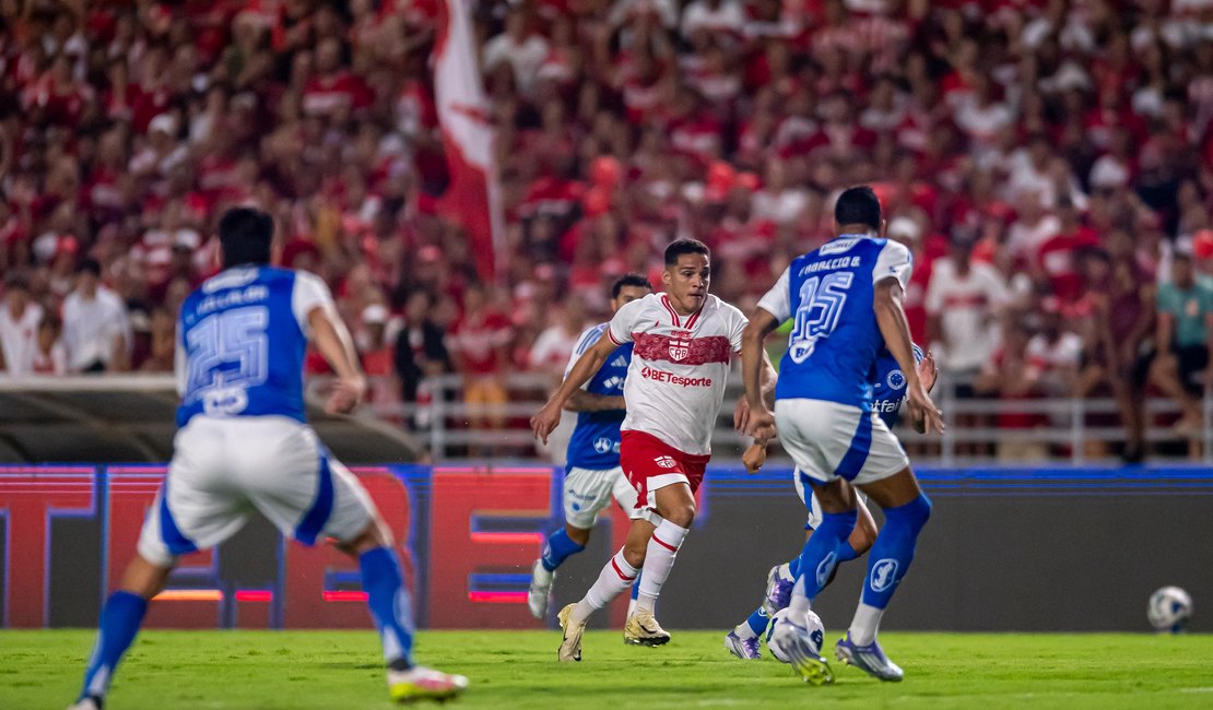 CRB é derrotado pelo Cruzeiro e está fora das quartas de finais da Copa do Brasil