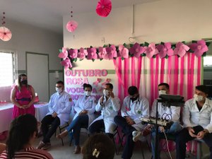 UBS do povoado Baixa da Onça promove ação do outubro rosa com palestras educativas