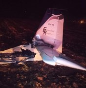 Aeronave que transportava cocaína cai no interior de SP; piloto morre no local