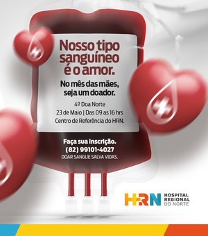 Campanha de doação de sangue ‘’Doa Norte” busca aumentar estoque do HRN