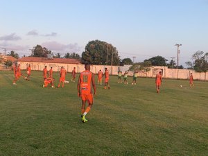 Coruripe finaliza preparação antes de confronto contra o Sergipe