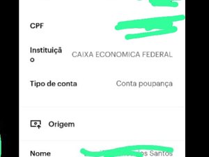 Homem nega ter efetuado pix falso mas chamada de celular o denuncia