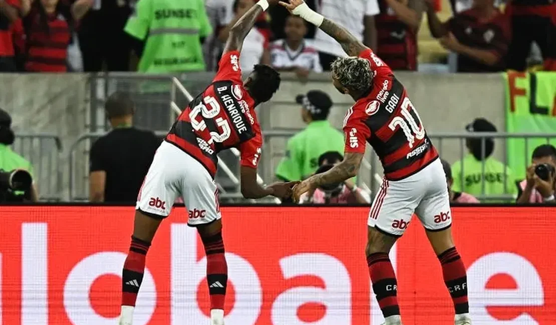 Dupla Bruno Henrique e Gabigol garante o triunfo por 1 a 0 do Rubro-Negro no Maracanã