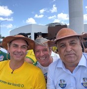 Cabo Bebeto destaca força de Arapiraca durante motociata de Flávio Bolsonaro