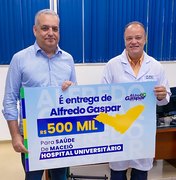 Alfredo Gaspar destina R$ 500 mil para compra de medicamentos do Hospital Universitário