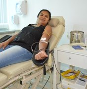 Hemoal realiza coleta de sangue no Aldebaran