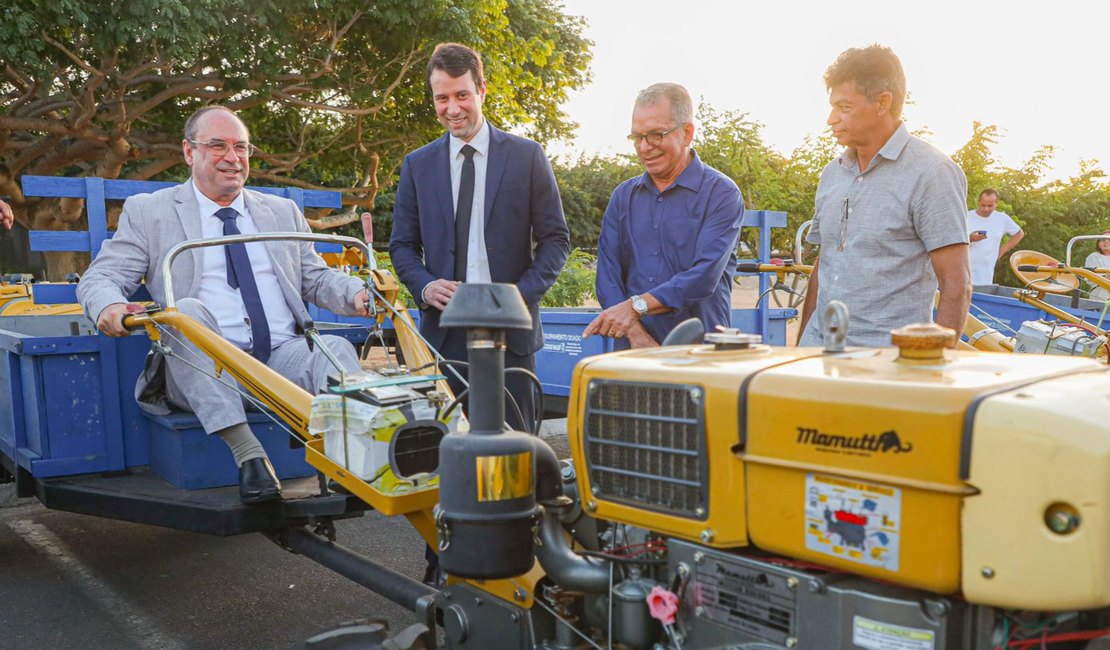 Arapiraca recebe 36 novos equipamentos para impulsionar a agricultura familiar