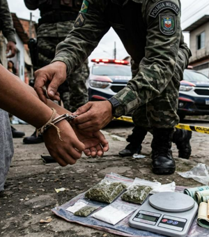 Menores são apreendidos com drogas e balança de precisão no Vergel do Lago