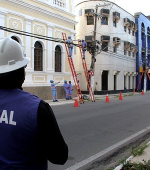 Projeto Poste Limpo vai reorganizar quase 18 quilômetros de cabos no Centro de Maceió
