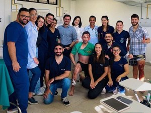 Alunos de Medicina Arapiraca fazem simulação de atendimentos em urgência