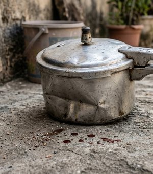 Mulher sofre grave ferimento ao ser golpeada na cabeça com panela de pressão em Igaci