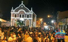 Festa de réveillon na cidade Lagoa da Canoa