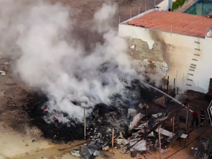 Incêndio criminoso em espetinho de Arapiraca termina com dois suspeitos presos