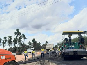 Lote 2 da urbanização da Marginal do Piauí chega com pavimentação na AL 115 em Arapiraca