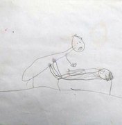 Pais descobrem em desenhos que filha era abusada por pastor