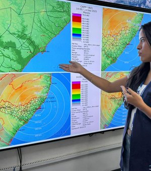 Previsão indica variação de nebulosidade em Alagoas neste fim de semana