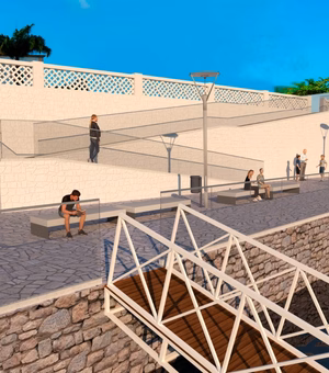 Prefeito Ronaldo Lopes apresenta mais uma obra do PAP: píer vai fortalecer turismo em Penedo