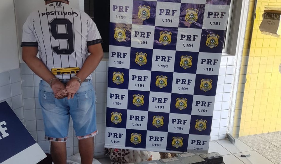 PRF prende homem por receptação em São Miguel dos Campos