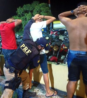 PRF realiza sete prisões durante o fim de semana nas BRs que cortam alagoas