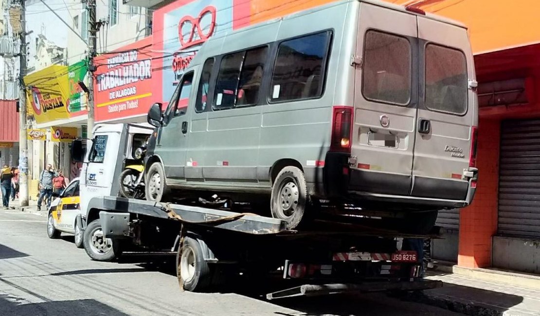 Fiscalização de transporte irregular é intensificada em Maceió 