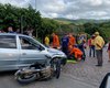 Motociclista fica ferido depois de colidir com veículo em Palmeira dos índios