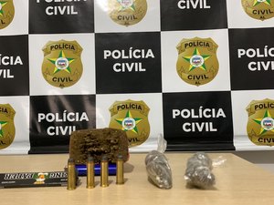 Após troca de tiros, polícia realiza apreensão de drogas e munições mas bandidos fogem