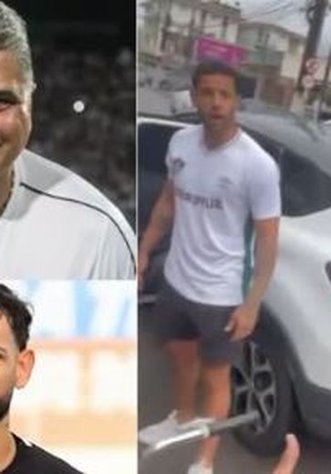 Entregador de bike afirma ter sofrido agressões verbais do técnico Marcelo Cabo