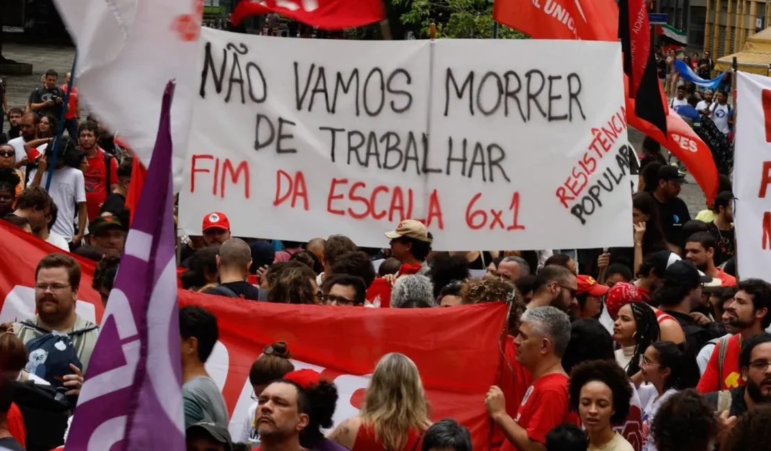 Maceió terá manifestação contra a escala 6x1 no Dia do Trabalhador
