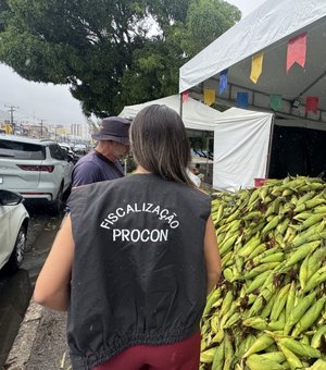 Milho apresenta ampla variação de preços em pesquisa junina do Procon Maceió