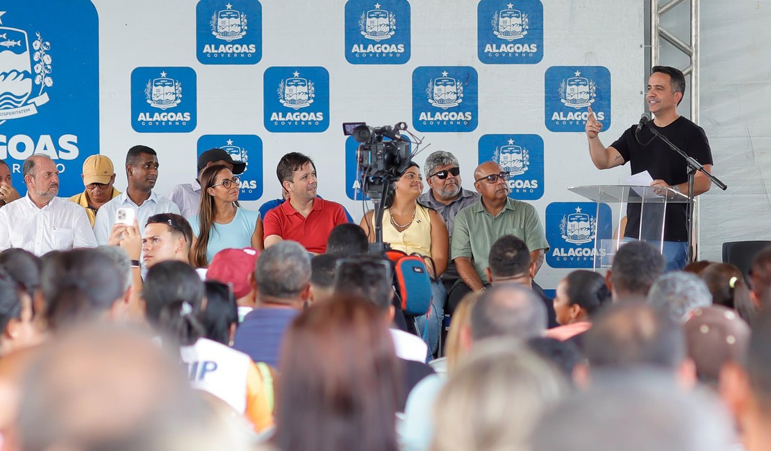 Governador Paulo Dantas entrega rodovia e revitalização de orla ribeirinha em São Brás