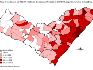 Casos de Covid-19 se espalham na região norte de Alagoas