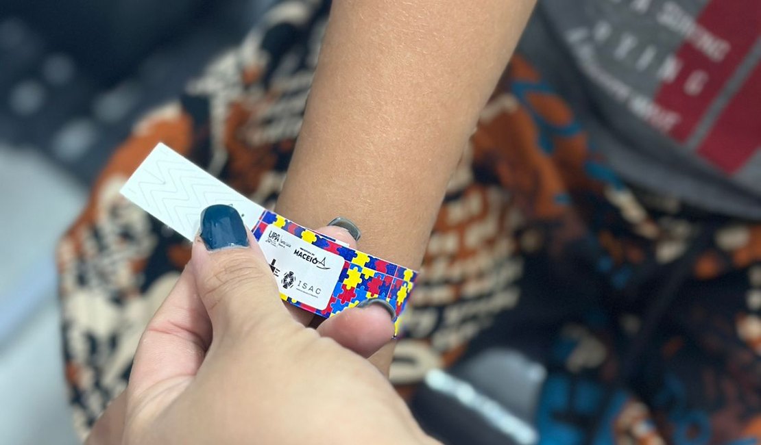 UPAs de Maceió adotam pulseira de identificação para pacientes com autismo