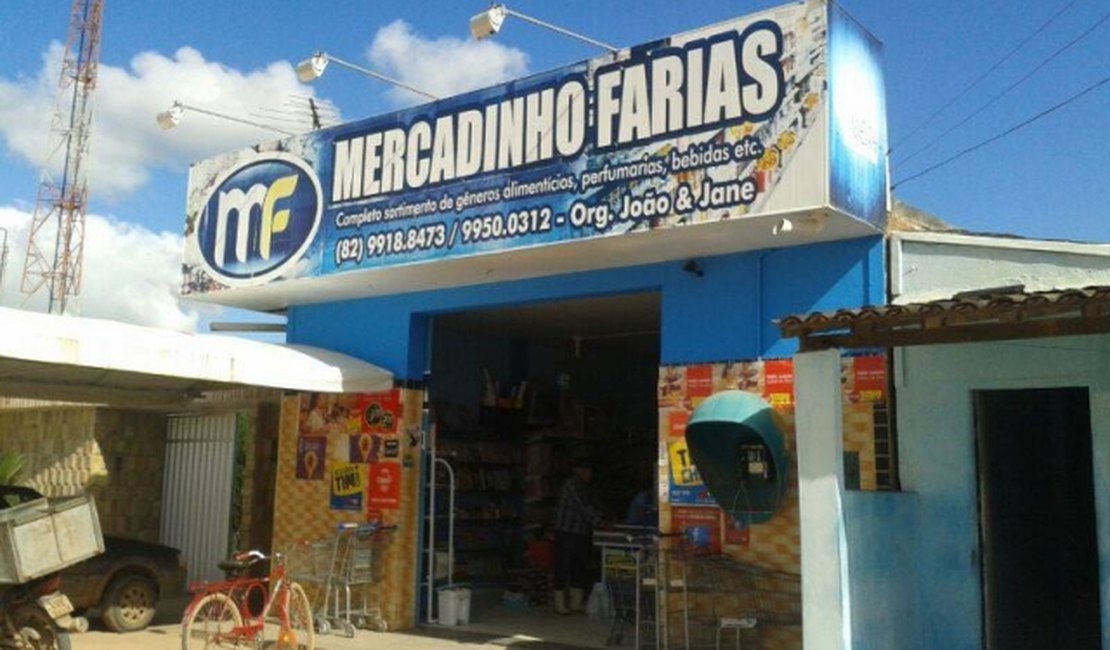 Mercadinho é assaltado no bairro Batingas