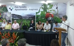 Ao lado de Célia, Téo inaugura Polo Agroalimentar em Arapiraca