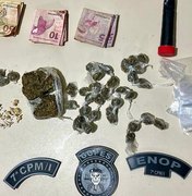 PM flagra tráfico de drogas e apreende veículos adulterados no Sertão de Alagoas