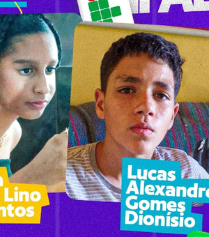 Alunos da Educação Municipal de Traipu são aprovados no Ifal