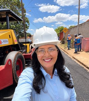 Virada de chave: Edilza Alves inicia novo ciclo de obras em Lagoa da Canoa