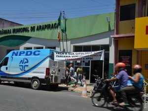 Vereadora leva carro de exames citológicos para Câmara de Arapiraca