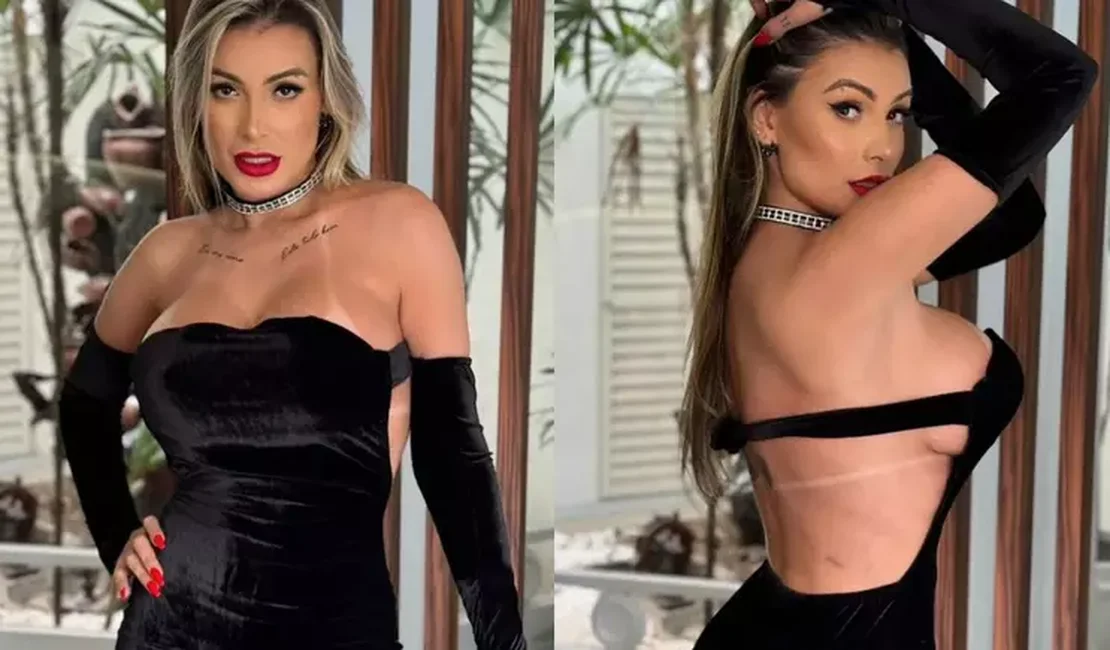 [Vídeo] Aniversário de Andressa Urach termina em briga e quebradeira; modelo é expulsa