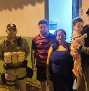Policiais militares salvam bebê engasgado durante patrulhamento no Benedito Bentes