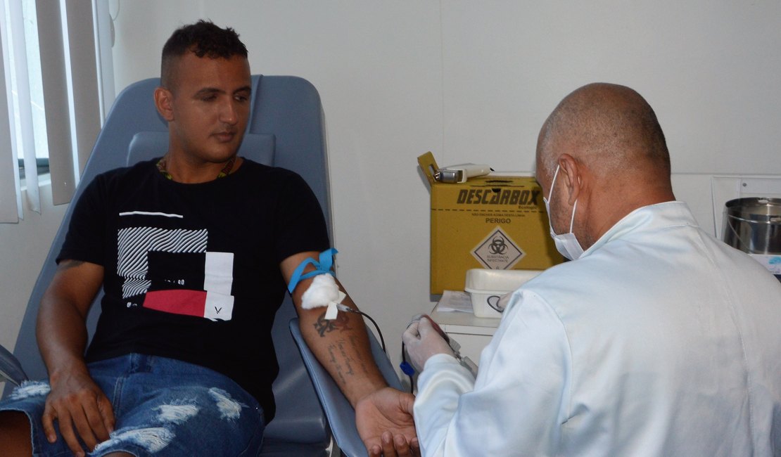 Hemoal realiza coletas externas de sangue em Arapiraca e Maceió nesta terça-feira